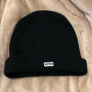 Kith Black Beanie